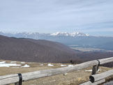 Via Normale Monte Pizzoc da Fregona - panorama lungo il sentiero