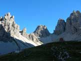 Via Normale Cima Toro - Il catino della Val Montanaia dal Bivacco Perugini