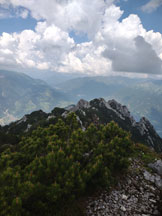 Via Normale Monte Cucco - panorama dalla cima