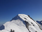 Via Normale Monte Antander per Spalla Nord Ovest Invernale  - Cima