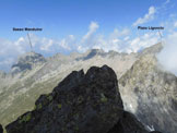 Via Normale Cima Centrale del Calvo (dal Rif. Omio) - Panorama di vetta, verso NW