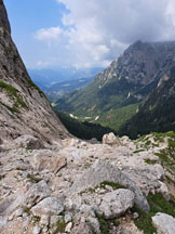 Via Normale Cima Manstorna Orientale - Val Canali