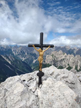 Via Normale Monte Pramaggiore - Panorama dalla cima