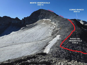 Via Normale Monte Venerocolo - (traversata)