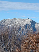 Via Normale Monte Jouf - panorama dalla cima maggiore