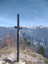 Via Normale Monticello - Panorama dalla cima