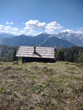 Via Normale Monte Acomizza - Panorama dalla cima dei Muli