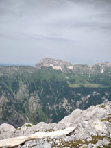 Via Normale Monte Sart o  Sert - panorama verso il Montasio