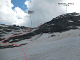 Via Normale Pizzo della Pal  dal Rif. Bertacchi - In salita