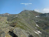 Via Normale LOrecchia di Lepre - Cresta SSE - LOrecchia di Lepre, dalla parte bassa della cresta SSE