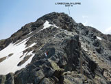 Via Normale LOrecchia di Lepre - Cresta W - Sulla Cresta W
