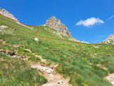 Via Normale Cima del Passetto - Forcelletta e piramide