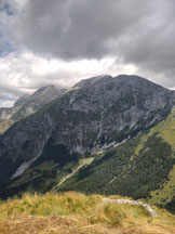 Via Normale Monte Guarda - Panorama dalla cima verso il Canin