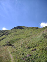 Via Normale Monte Terzo e Cimone di Crasulina - Verso la cima del Cimone di Crasulina