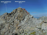 Via Normale Monte Narcanello - La vetta, dallanticima E