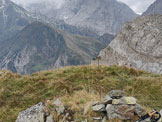 Via Normale Punta Giramondo - Panorama dalla Punta Giramondo