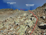 Via Normale Monte Masuccio - dal Rif. Schiazzera - In salita, in prossimit della cresta S
