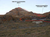 Via Normale Cima Est di Schiazzera - La Cima Est di Schiazzera, dallAlpe Schiazzera