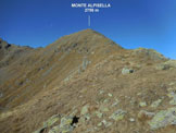 Via Normale Monte Alpisella - Il Monte Alpisella, dalla Cresta SE