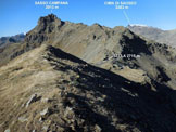 Via Normale Monte Alpisella - Panorama di vetta, verso NW