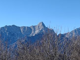 Via Normale Monte San Daniele - panorama dalla cima verso il Col Nudo