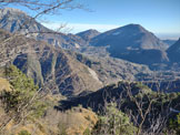 Via Normale Monte San Daniele - panorama dalla cima verso Andreis