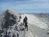 Via Normale Monte Canin - Discesa lungo l'Alta Via Slovena