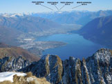 Via Normale Monte Limidario (o Gridone) - da SW - Panorama di vetta, verso NE