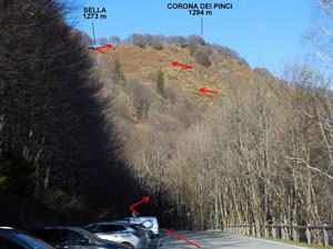 Via Normale Corona dei Pinci