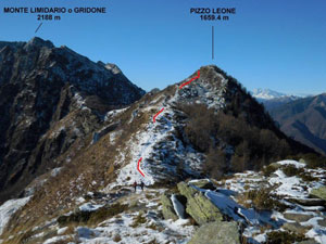 Via Normale Pizzo Leone