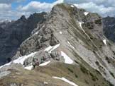 Via Normale Monte Ferrara - La cima dall'anticima