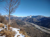 Via Normale Monte Dobis e Cuel Maior - Panorama dalla cima del Dobis