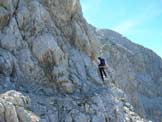 Via Normale Jalovec - Lungo la cresta NW