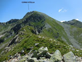 Via Normale Corno Stella - dalla Val Cervia - Il Corno Stella, dal Passo di Valcervia (q. 2319 m)