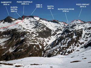 Via Normale Pizzo Centrale - Gi�bin