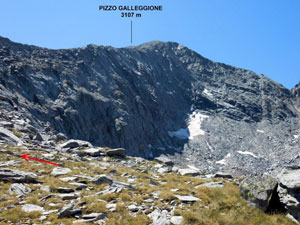 Via Normale Pizzo Galleggione � dalla Val Madris