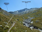 Via Normale Pizzo Galleggione � dalla Val Madris - In salita