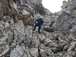 Via Normale Creta delle Cjanevate