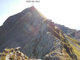 Via Normale Pizzo del Sole (traversata) - Il tratto pi impegnativo della cresta W