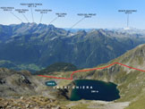 Via Normale Pizzo del Sole (traversata) - Panorama di vetta