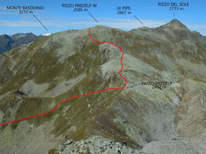 Via Normale Pizzo Predlp W