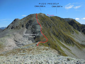Via Normale Pizzo Predlp
