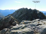 Via Normale Pizzo Predlp - Sulla cresta sommitale