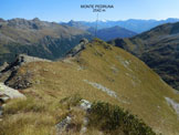 Via Normale Monte Pedruna - Il Monte Pedruna dalla (q. 2563 m)