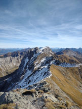 Via Normale Cima Frugnoni - Panorama dalla cima Frugnoni