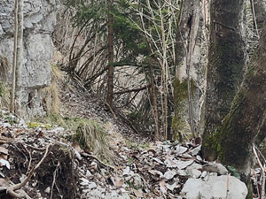 Via Normale Monte Jouf - Variante Frassati