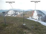 Via Normale Monte di Palanzo  Monte Preaola - Il Monte di Palanzo, dal Monte Preaola