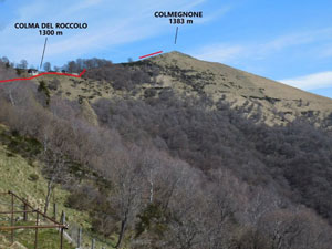 Via Normale Colmegnone - da Moltrasio