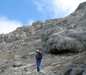 Via Normale Monte Volaia