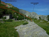 Via Normale Pizzo di Madei - Cresta SSW - Immagine ripresa all�Alpe di Mad�i